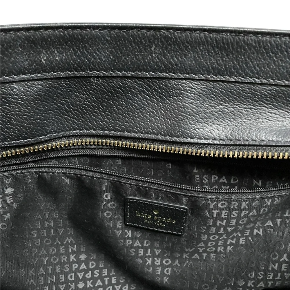 KATE SPADE Grove Street Structured Tote Bag / Purse Black